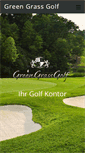 Mobile Screenshot of greengrassgolf.de
